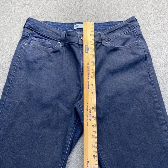 Levis Boot Cut SkinnyJ eans Women's Size 12M Stretch Mid Rise Denim - Picture 4 of 10
